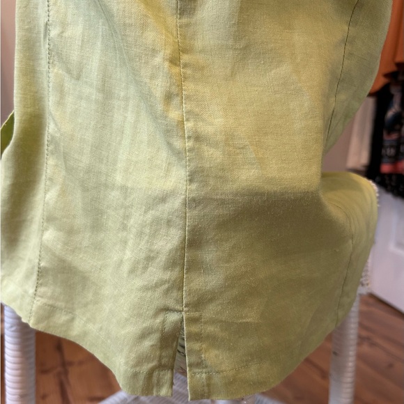 100% Linen Sleeveless blouse - Picture 5 of 6